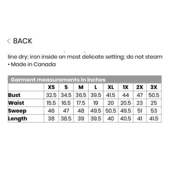 NEW Artizan by Robin Barre Coral Asymmetrical Dress Size Large bin 2Q - Picture 5 of 5